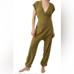 FP Movement Hot Shot V-Neck Jumpsuit